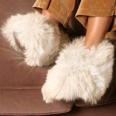 big fluffy slippers for women.